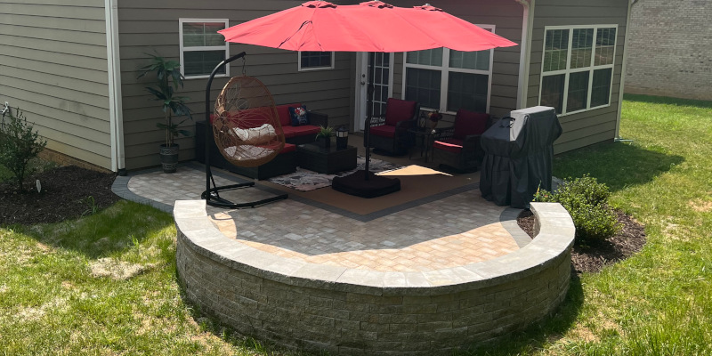 Outdoor Living Area in Concord, North Carolina