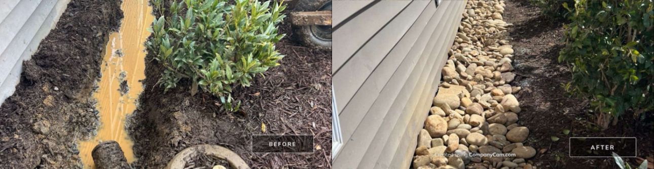 Landscape Drainage, Concord, NC